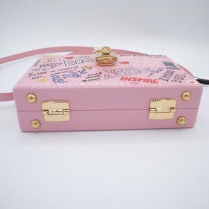 DOLCE & GABBANA I Heart My Bag Acrylic Box Crossbody Bag In Pink - Never Used!